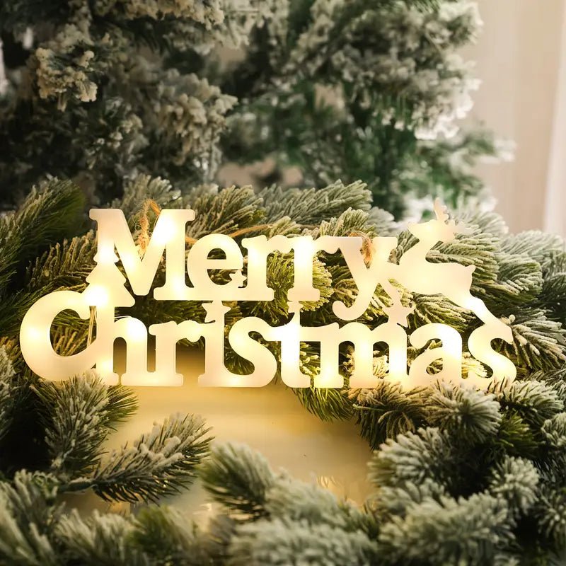 Merry Christmas Glow Light - Memories InsiteMERRY CHRISTMAS HANGER